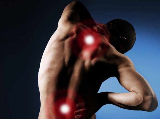 gerinc osteochondrosis okozta hátfájás