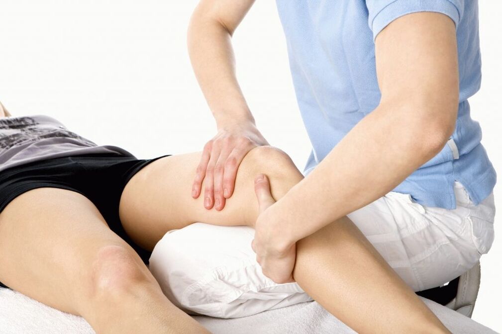 Terápiás masszázs a térdízület arthrosisában